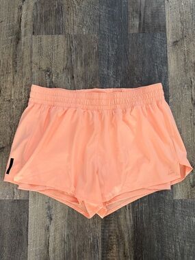 Reebok Peach Athletic Running Shorts